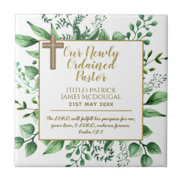 Installation von Pastoren neu Ordinierte Geschenke Fliese