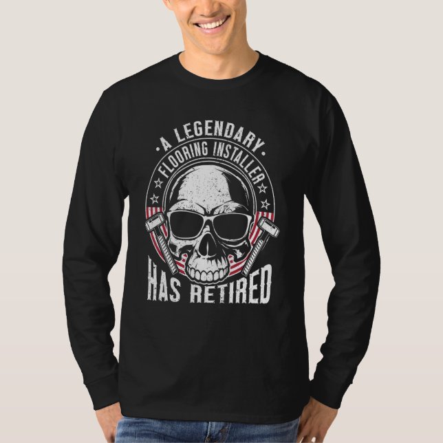 Installation von Teppichinstallationstechniken - E T-Shirt (Vorderseite)