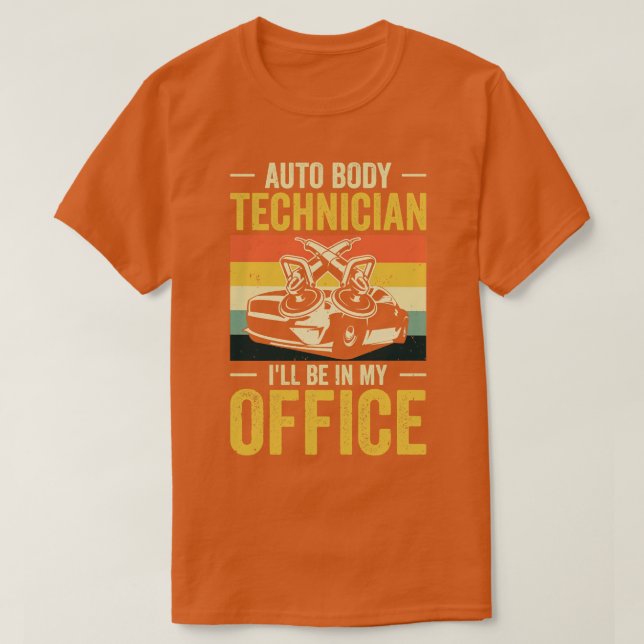 Instandhaltung des Auto T-Shirt (Design vorne)
