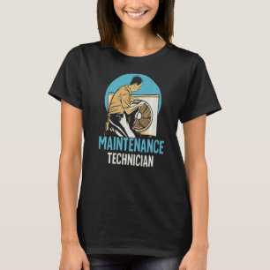 Instandhaltungstechniker Instandhaltungsleute T-Shirt
