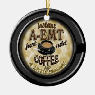 INSTANT A-EMT ADD KAFFEE CHRISTMAS ORNANATION KERAMIK ORNAMENT