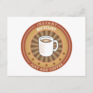 Instant Bicyclist Postkarte