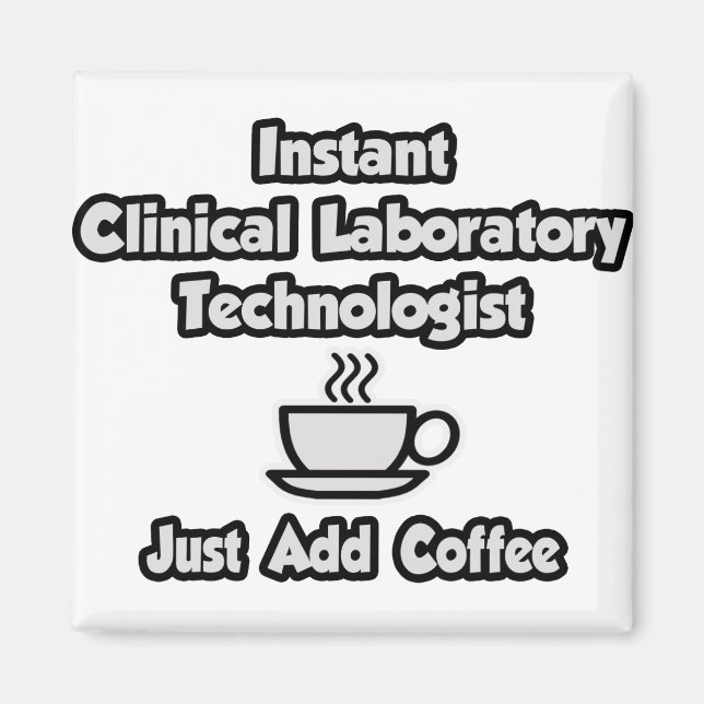 Instant Clinical Labrador Tech .. Fügen Sie Kaffee Magnet (Vorne)