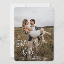 Instant Custom Script Personalisiert Foto Wedding
