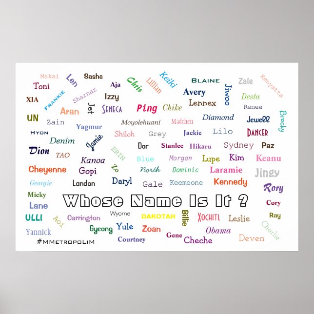 INSTANT DOWNLOAD /wallART/ MMETROPOLIM Poster (Vorne)