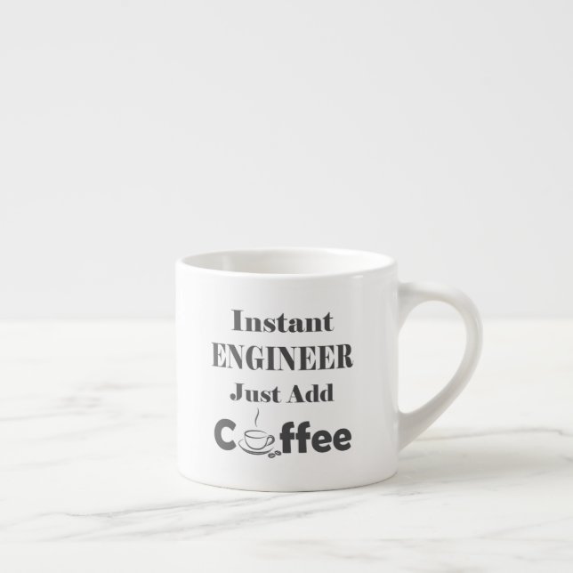 Instant Engineer einfach Kaffee hinzufügen Espressotasse (Rechts)