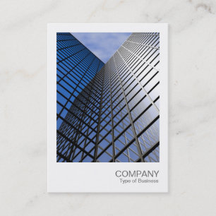 Instant Foto 081 - Reflektiver Office-Block Visitenkarte