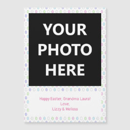 Instant Foto Retro Message Magnet | Ostereier