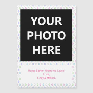 Instant Foto Retro Message Magnet Ostereier