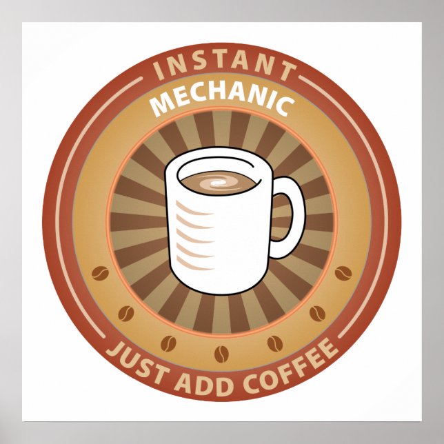 Instant Mechanic Poster (Vorne)