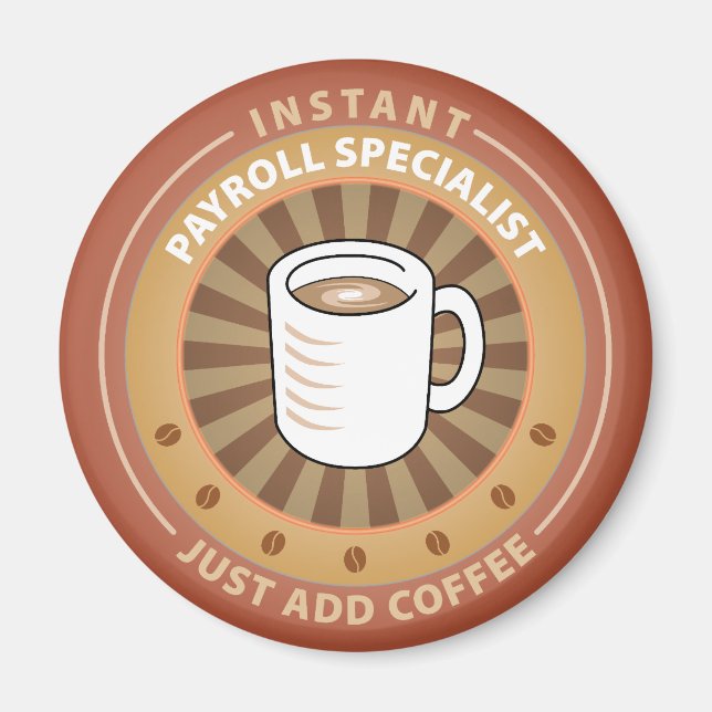 Instant Payroll Specialist Magnet (Vorne)