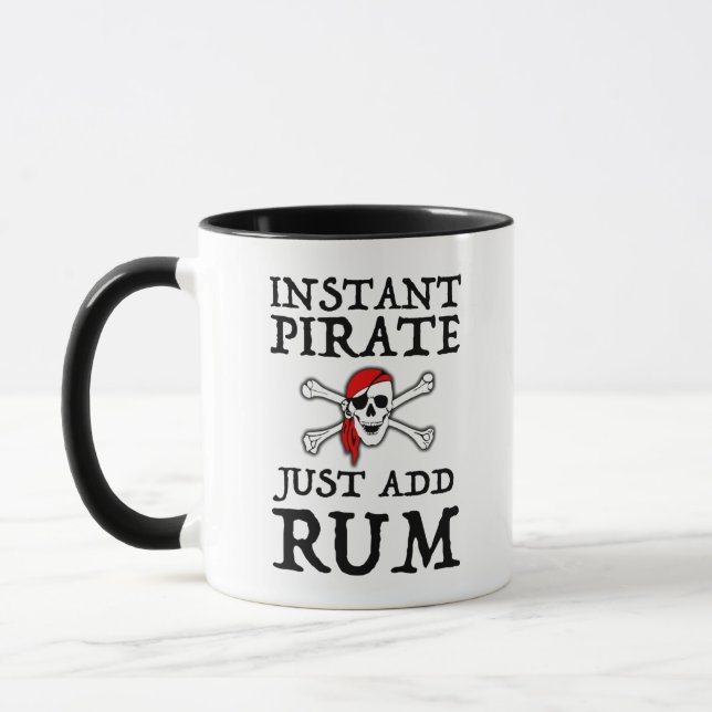Instant Pirate - Fügen Sie einfach Rum hinzu Tasse (Links)