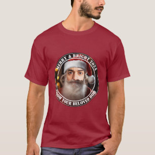 Instant Santa! Fügen Sie einfach Ihr Gesicht hinzu T-Shirt