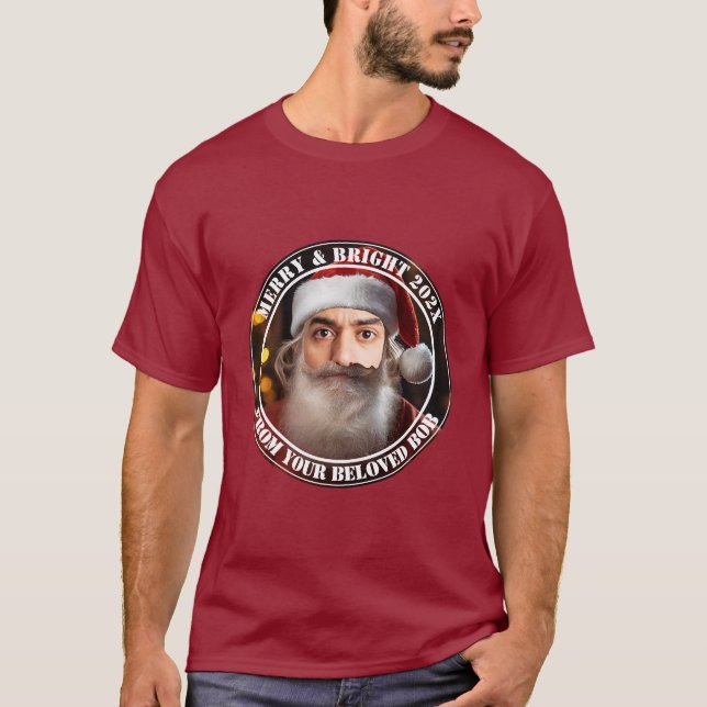 Instant Santa! Fügen Sie einfach Ihr Gesicht hinzu T-Shirt (Vorderseite)