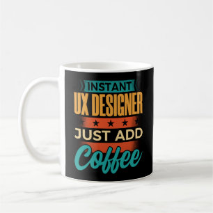 Instant UX Designer einfach Kaffee hinzufügen Kaffeetasse