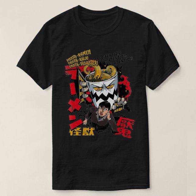 InstaRamen Monster T-Shirt (Design vorne)