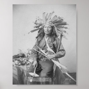 Instigator der indischen Revolte bei Pine Poster