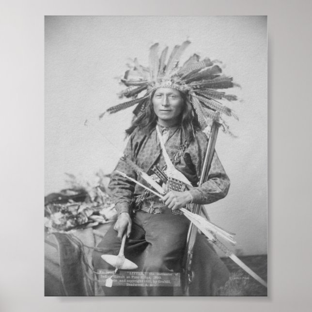 Instigator der indischen Revolte bei Pine Poster (Vorne)