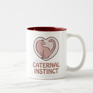 Instinkt Zweifarbige Tasse