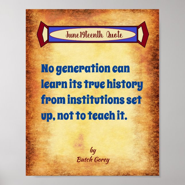 Institutionen Poster (Vorne)