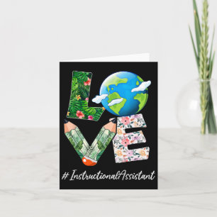 Instructional Istant Liebe World Earth Day Rettete Karte