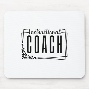 Instruktionscoach Zurück zur Schule Matching-Grupp Mousepad