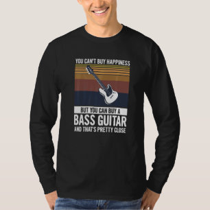 Instrument Bass Gitarre für eine Bassgitarre T-Shirt