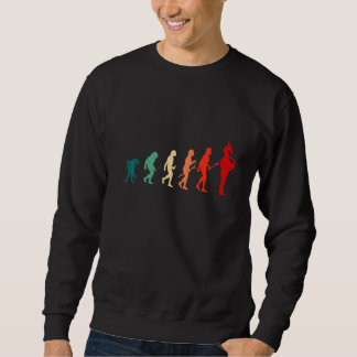 Instrument Human Evolution Musical French Horn Sweatshirt
