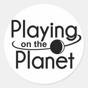 Instrument-Kasten-Aufkleber - Set von 6 Runder Aufkleber