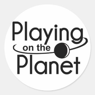 Instrument-Kasten-Aufkleber - Set von 6 Runder Aufkleber