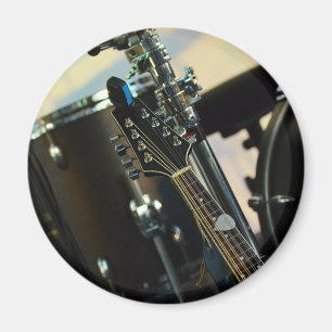 Instrument-Musik trommelt Gitarren-Musikinstrument Magnet