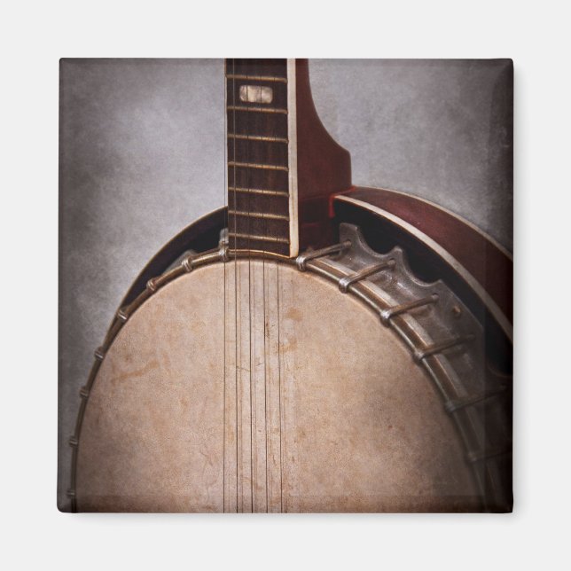 Instrument - String - Ein typisches Banjo Magnet (Vorne)