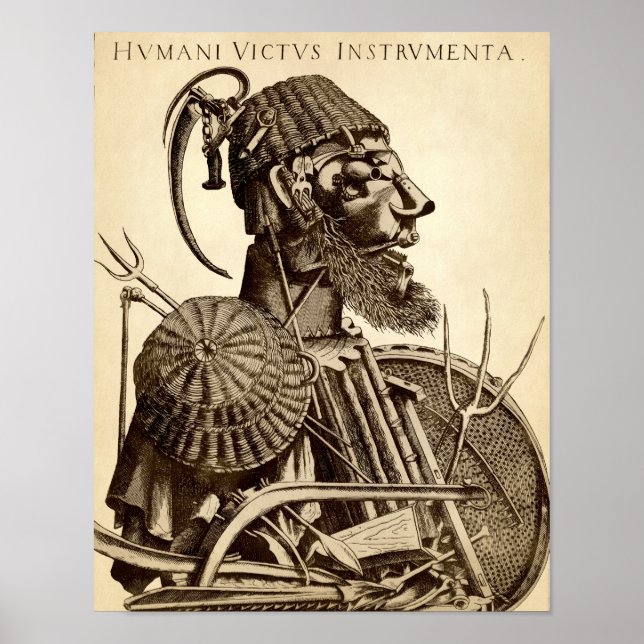 Instrumente der menschlichen Gesundheit - Landwirt Poster (Vorne)