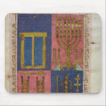 Instrumente des Tempels Mousepad<br><div class="desc">Das Ms.OR.26 fol.26r der italienische Schule Instrumente des Tempels, von der hebräischen Bibel gelegen beim Biblioteca Estense Universitaria, Modena, Italien. Die Ms.OR.26 fol.26r Instrumente des Tempels, von der hebräischen Bibel wurden um das 15. Jahrhundert hergestellt.</div>