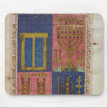 Instrumente des Tempels Mousepad<br><div class="desc">Das Ms.OR.26 fol.26r der italienische Schule Instrumente des Tempels,  von der hebräischen Bibel gelegen beim Biblioteca Estense Universitaria,  Modena,  Italien. Die Ms.OR.26 fol.26r Instrumente des Tempels,  von der hebräischen Bibel wurden um das 15. Jahrhundert hergestellt.</div>