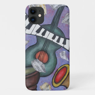 Instrumente für Musiksammlungen Handgemalt Akrylli Case-Mate iPhone Hülle