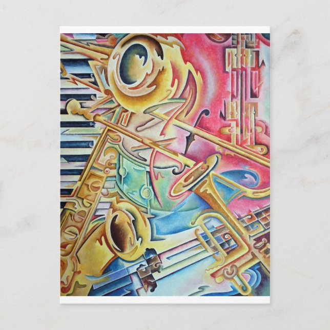 Instumental Postkarte (Vorderseite)