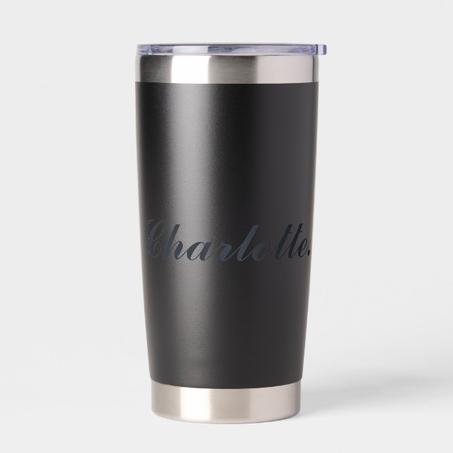Insulated Tumbler mit Ihrem Personalisierten Namen Thermobecher (Links)
