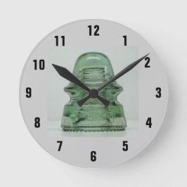 INSULATOR-Uhr Runde Wanduhr