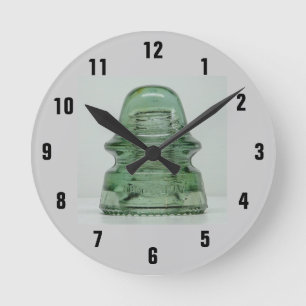 INSULATOR-Uhr Runde Wanduhr