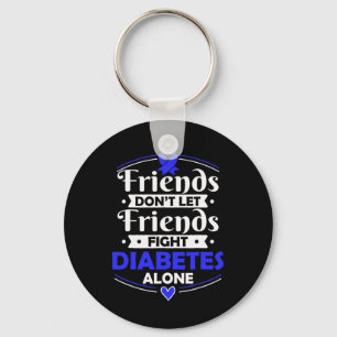 Insulin-abhängige Diabetes Survivor - T1D Awarenes Schlüsselanhänger
