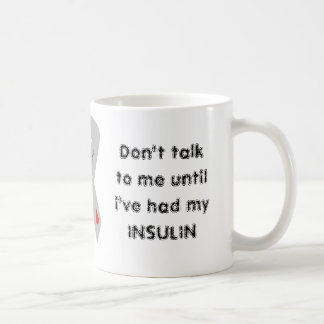 Insulin-Kaffee-Tasse Tasse