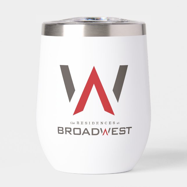 Insuline Wine Tumbler - Big Logo - Rot (Vorderseite)