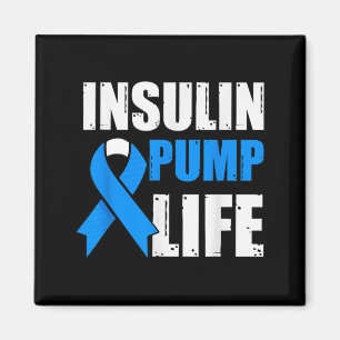 Insulinpumpen-Leben Diabetes-Bewusstsein Magnet