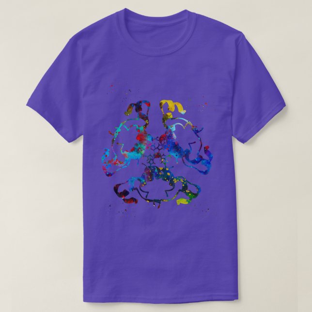 Insulinstruktur 2 T-Shirt (Design vorne)