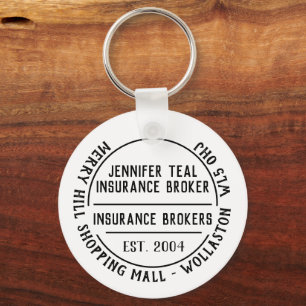 Insurance Company Promotion Keychain Schlüsselanhänger