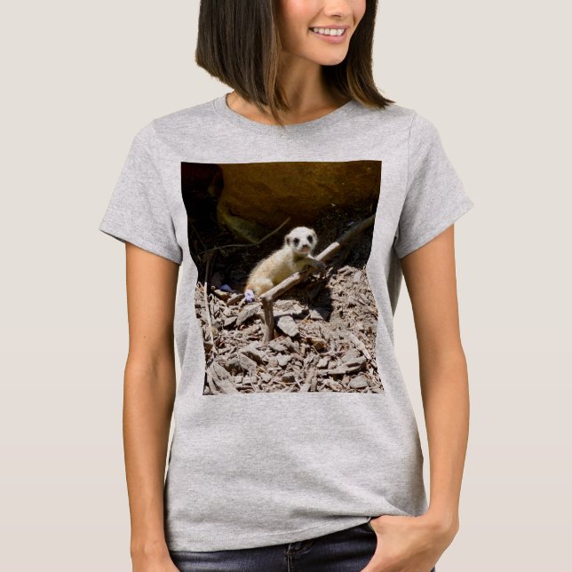 Insy Winsy Baby Meerkat, T-Shirt (Vorderseite)