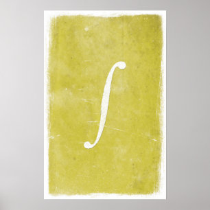 Integral Art - Math Posters Poster