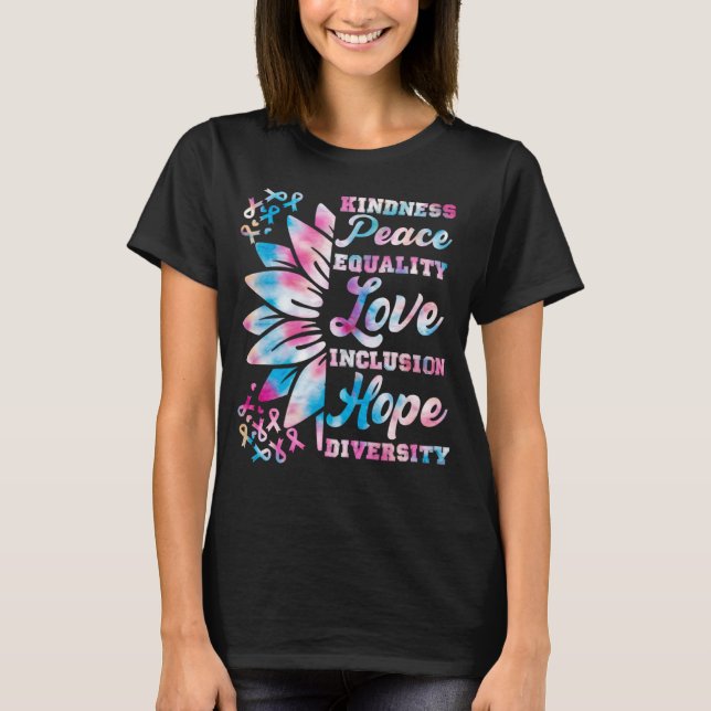 Integration Güte Frieden Hoffnung Diversity Solida T-Shirt (Vorderseite)