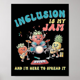 Integration ist mein Bewusstsein für die Autismus- Poster